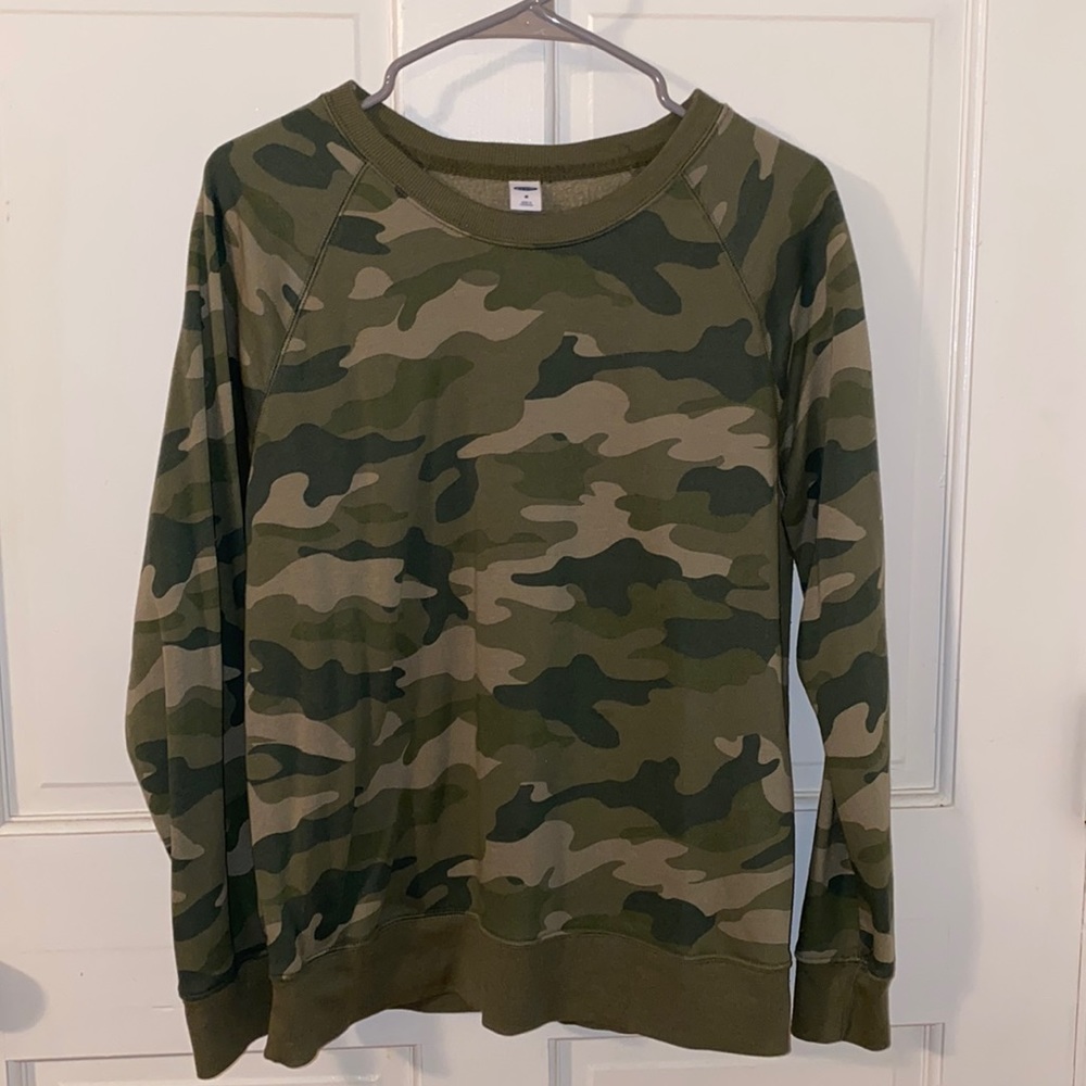 Old Navy Camouflage Sweater
